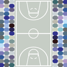 Canvas print - Basketball