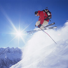 Canvas print - Adrenaline Skiing