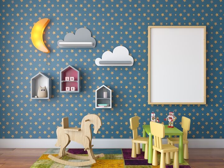 Når man indretter et spædbarns værelse, tænker man altid på vægfarven, og hvordan denne væg skal dekoreres, hvilket ikke er en let proces. Her giver vi dig idéer til dekoration af væggene, så du kan skabe en indretning, der passer til dine spædbørn.