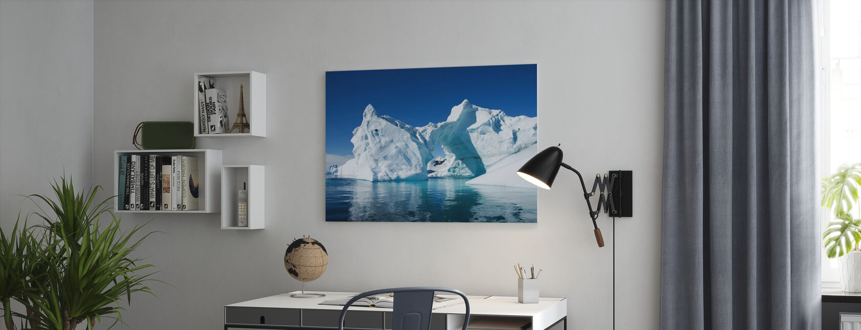 IJsberg Antarctica - Canvas print - Kantoor
