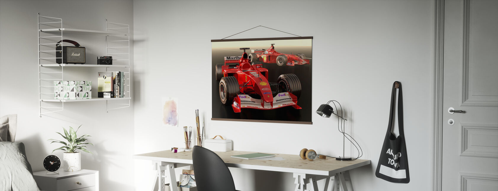 Classic Racing Car - Poster - Office