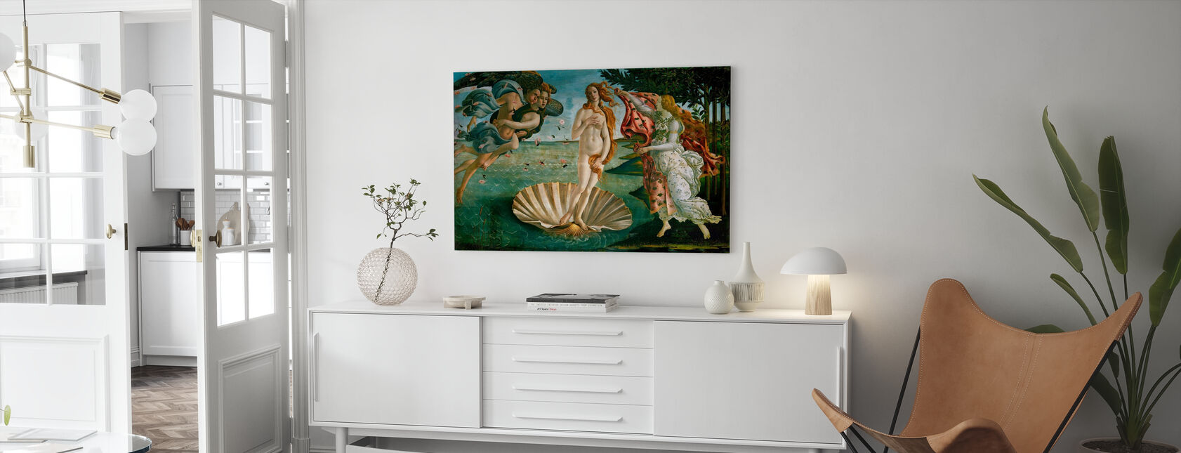 Sandro Botticelli - Naissance de Vénus - Impression sur toile - Salle à manger