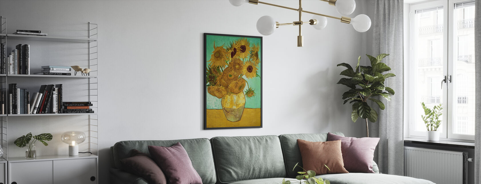 Solsikker - Vincent Van Gogh - Plakat - Stue