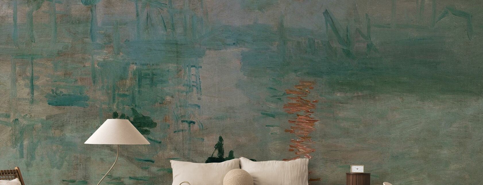 Monet, Claud - Impression - Wallpaper - Bedroom