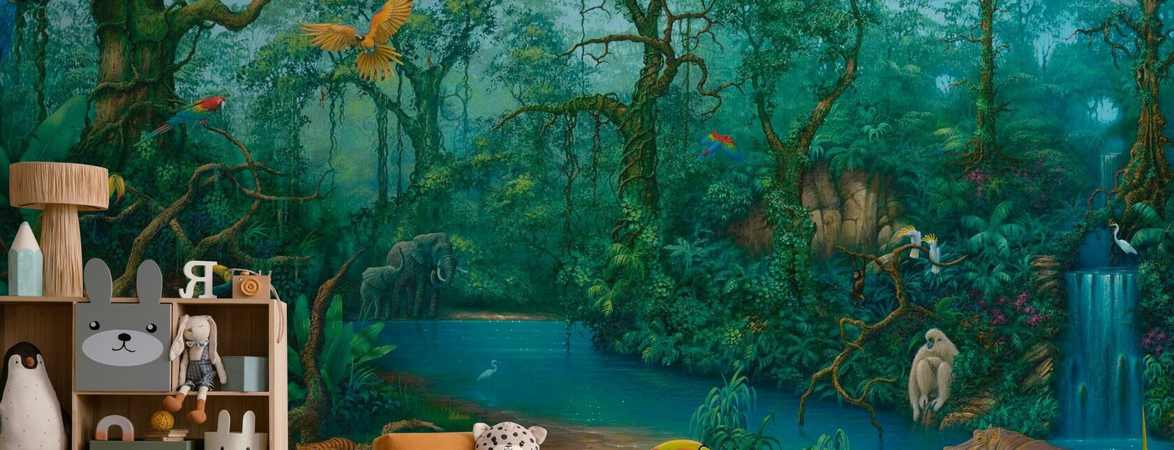 It's a Jungle Out There - Wallpaper - Kids Room