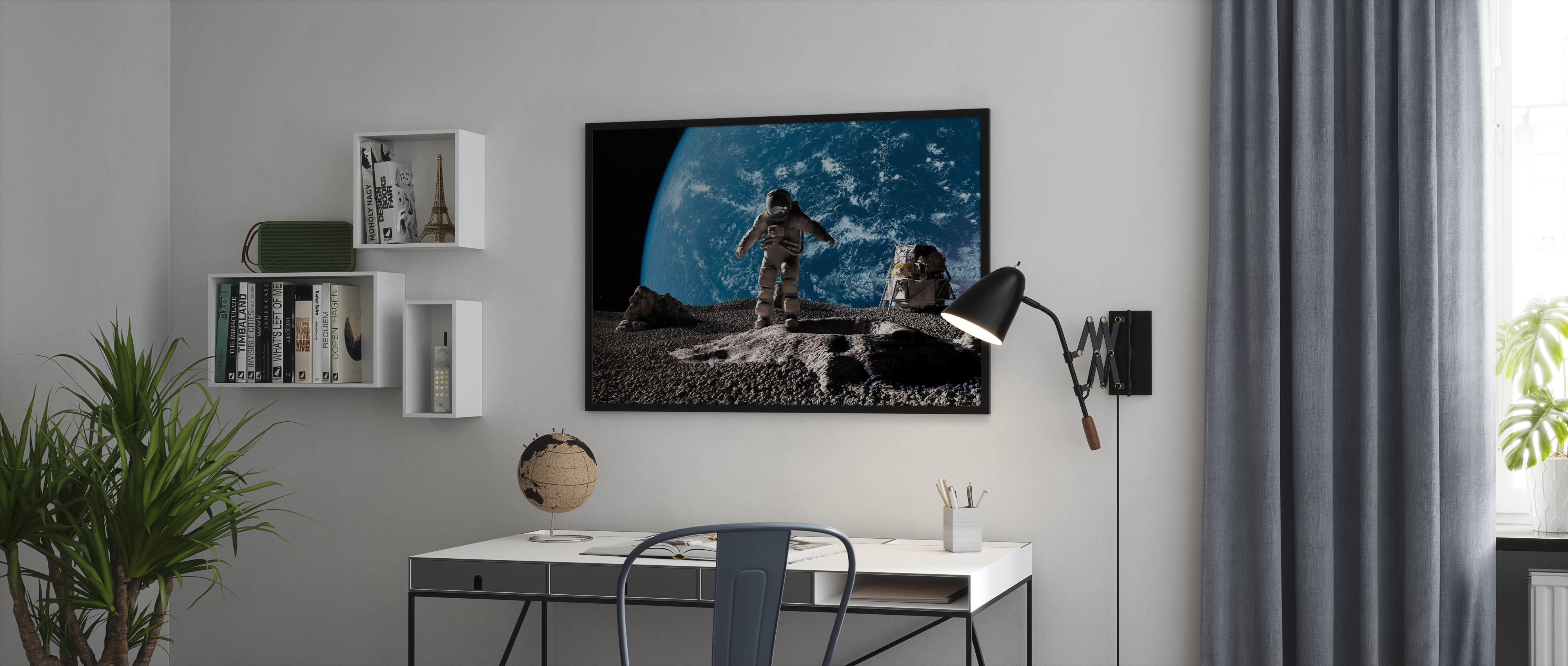 Leinwand-Bild Kunstdruck Hochformat 70x100 Bilder Planet Erde 