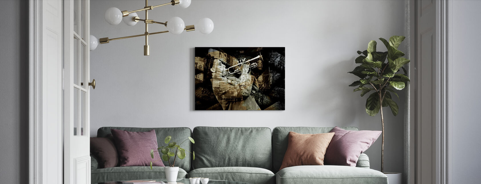 All The Jazz - Canvas print - Living Room