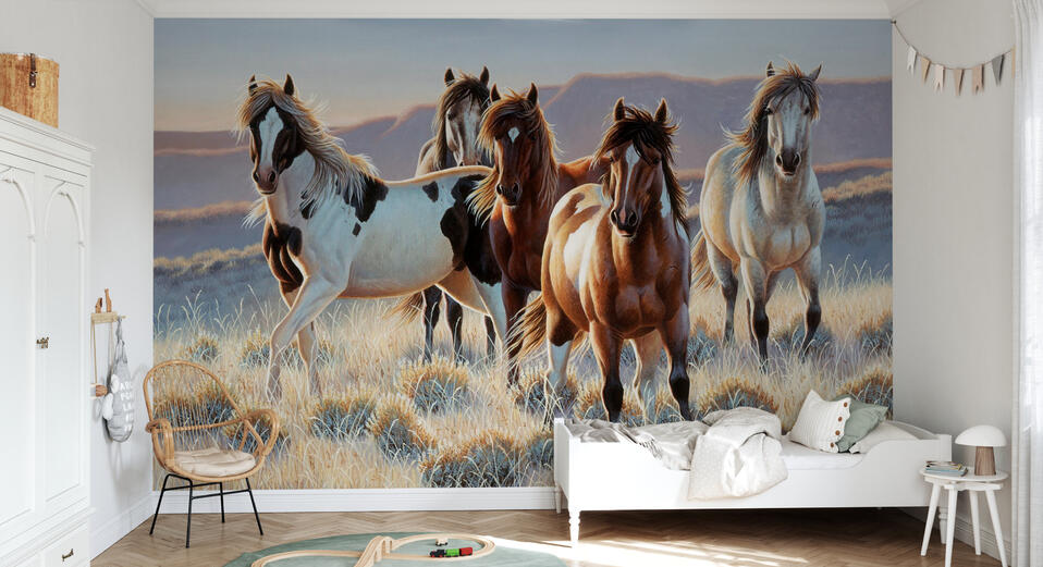 Horses—unique wall murals—Photowall