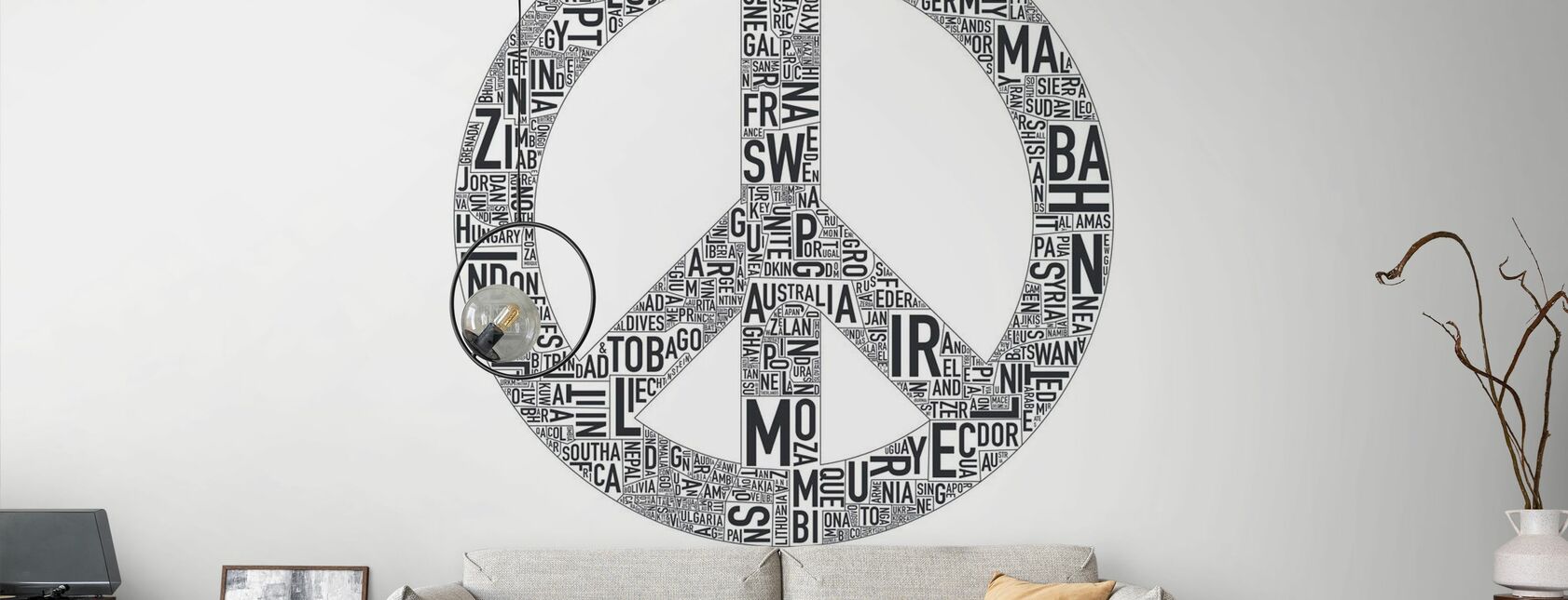 The Peace - Wallpaper - Living Room