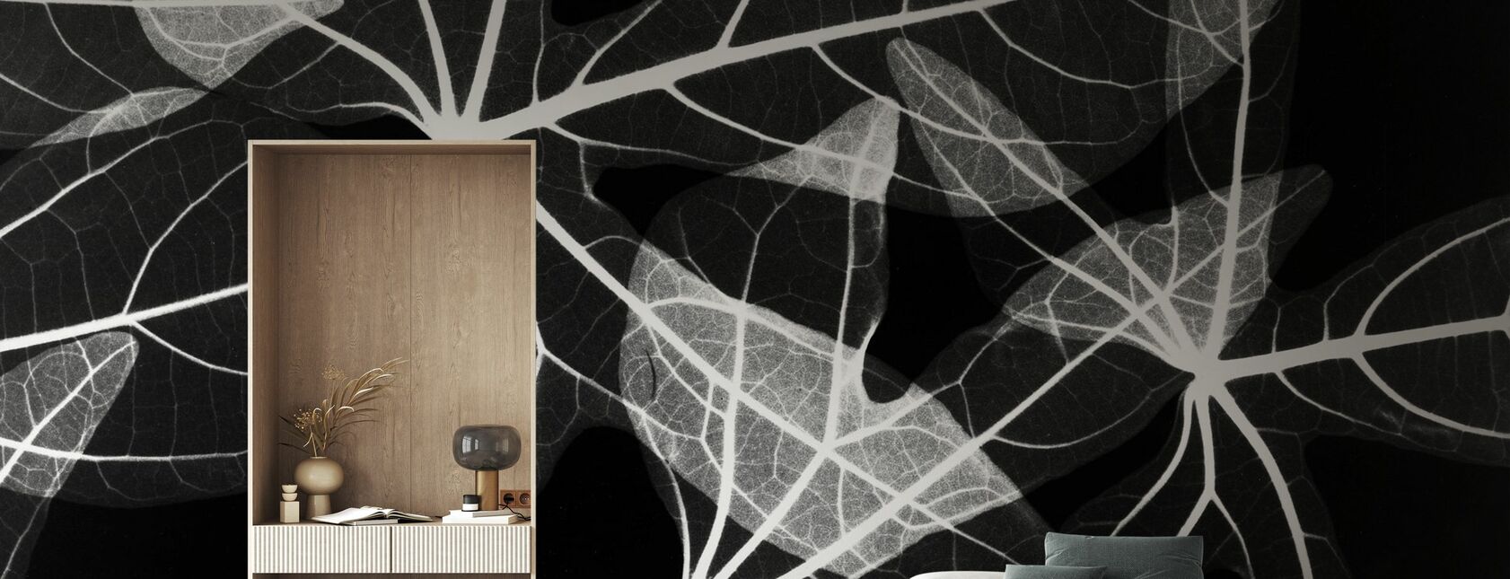 Leaves - Wallpaper - Living Room