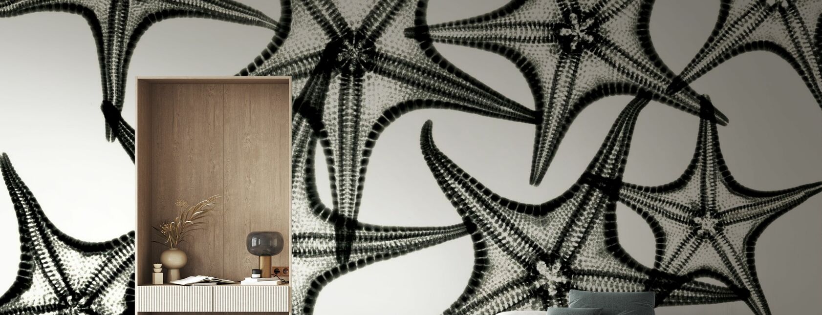 Starfish - Wallpaper - Living Room