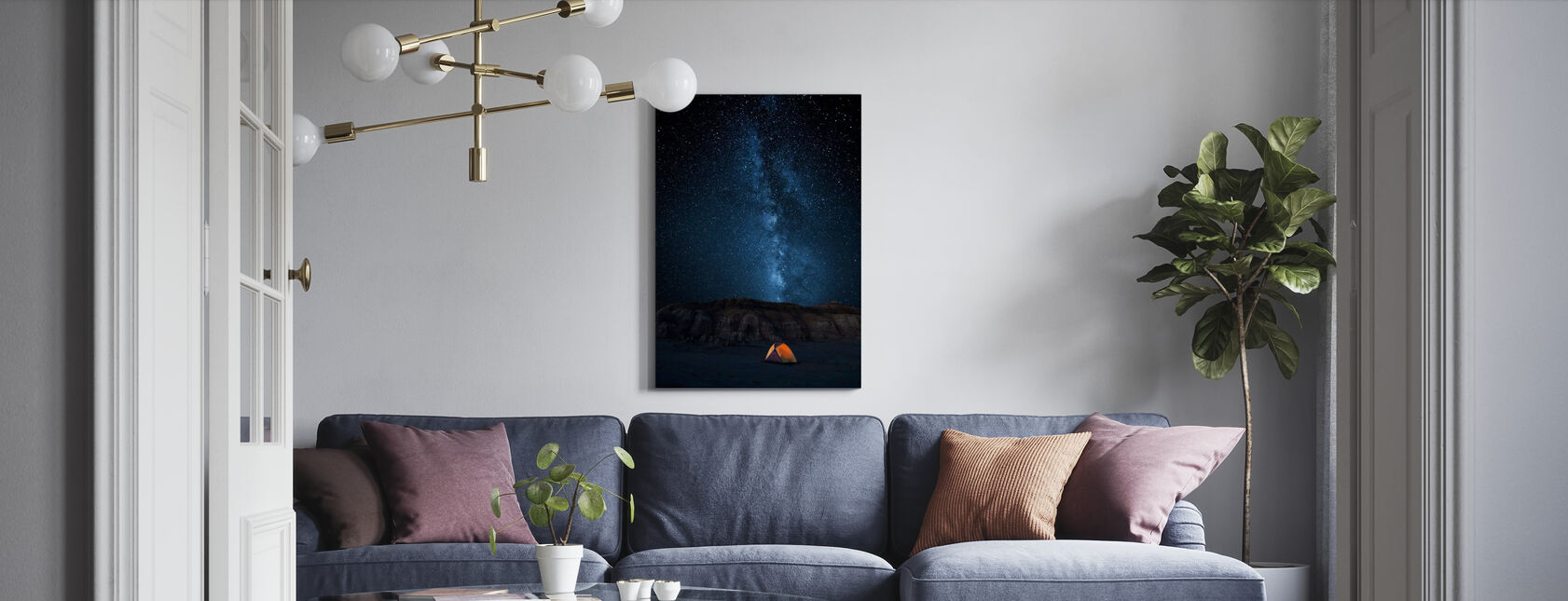 Starry Sky - Canvas print - Living Room