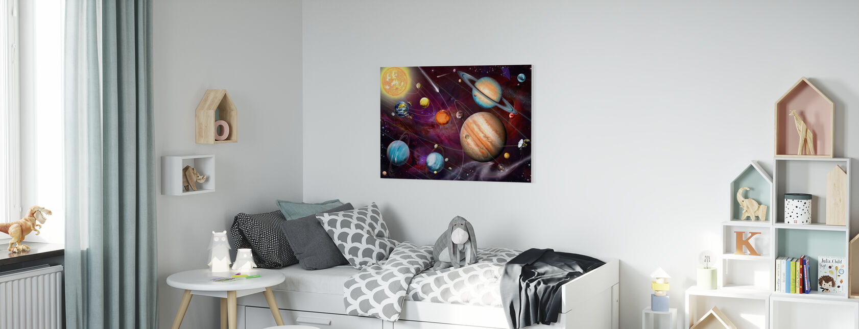 Solar System 2 - Canvas print - Kids Room