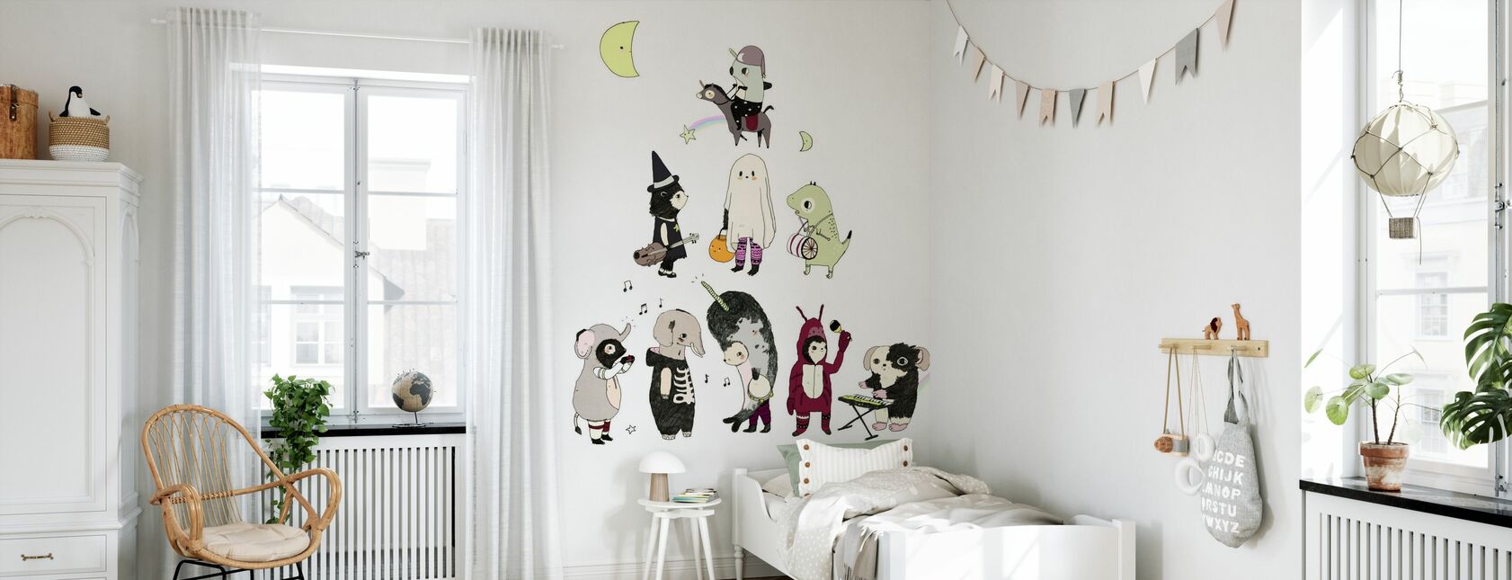 Costume Party - Wallpaper - Kids Room