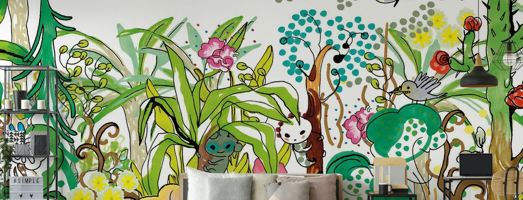 Forest - Wallpaper - teen-room