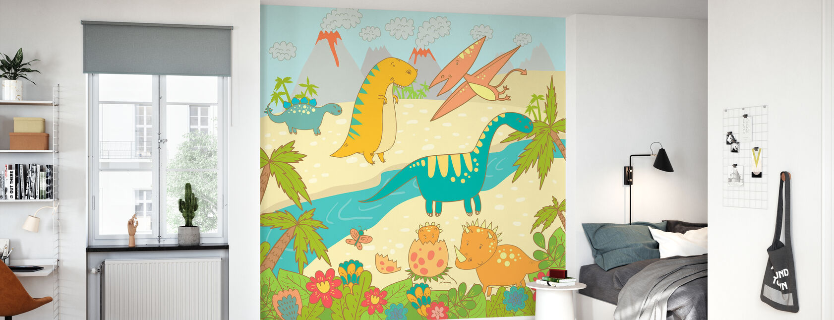 Dinosaurs World - Wallpaper - Kids Room