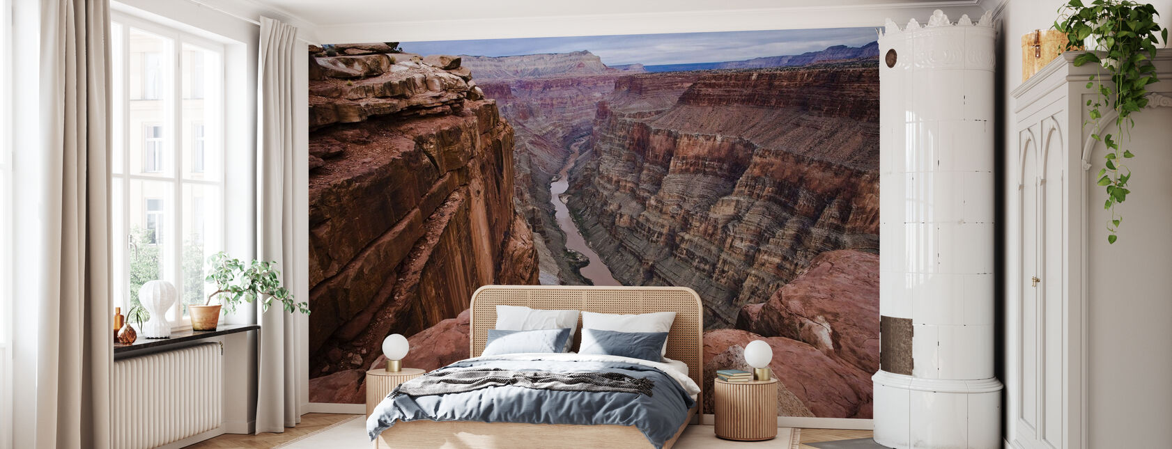 High above the Colorado River - Wallpaper - Bedroom