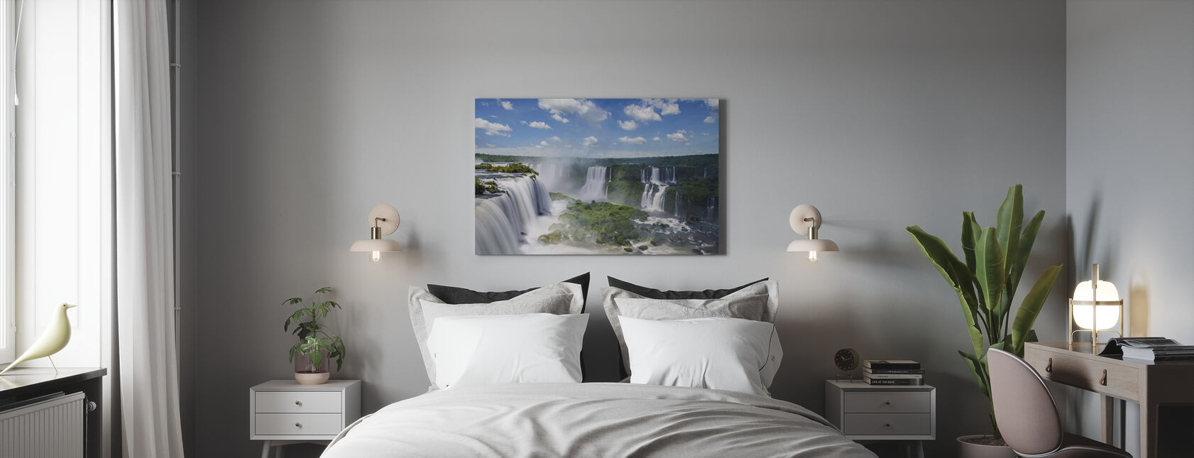 Iguazu-waterval - Canvas print - Slaapkamer