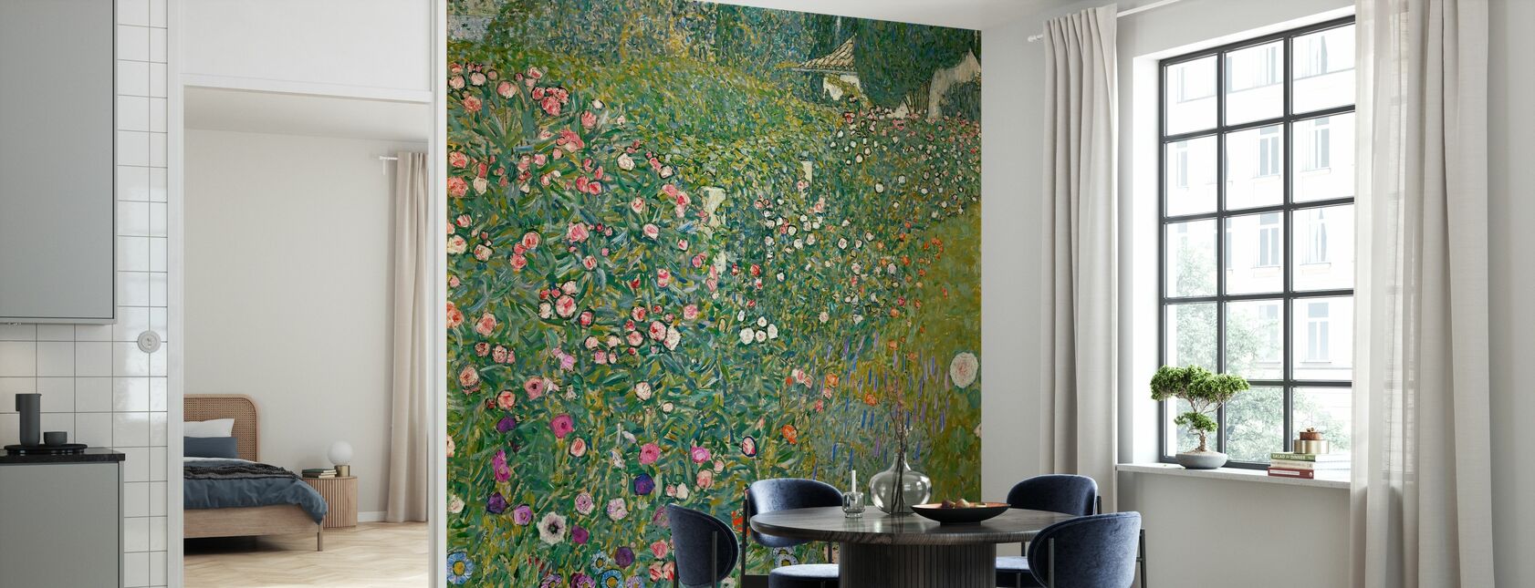 Klimt, Gustav - Italian Garden Landscape - Wallpaper - Kitchen