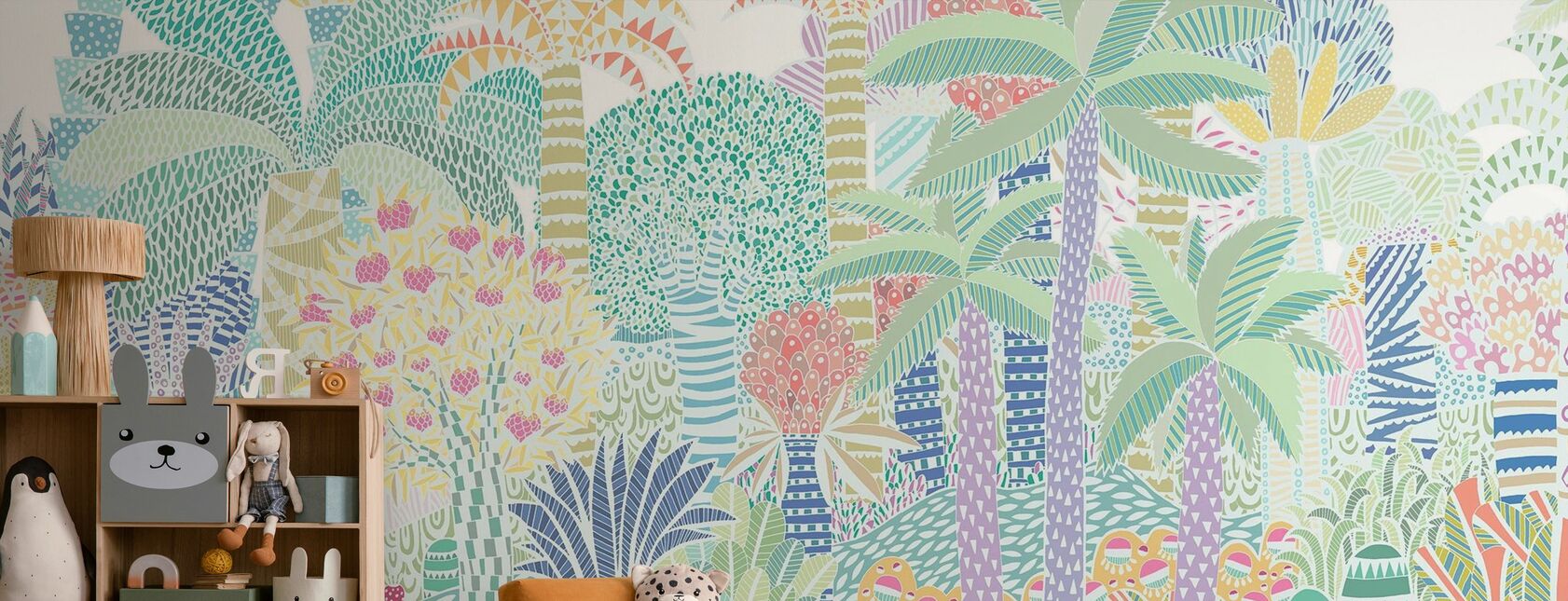 Jungle Multi - Papier peint - Chambre des enfants