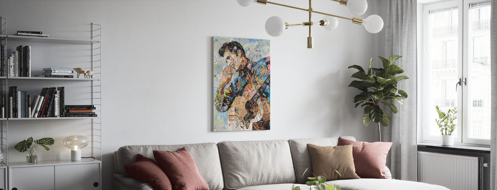 All Shook Up - Canvas print - Living Room