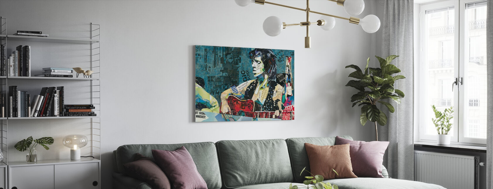Doin "Ons ding - Canvas print - Woonkamer
