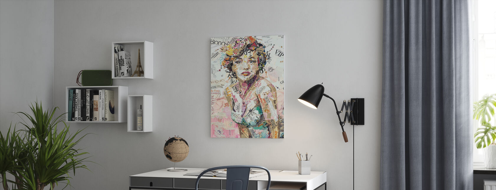 Glam and Glory - Canvas print - Office