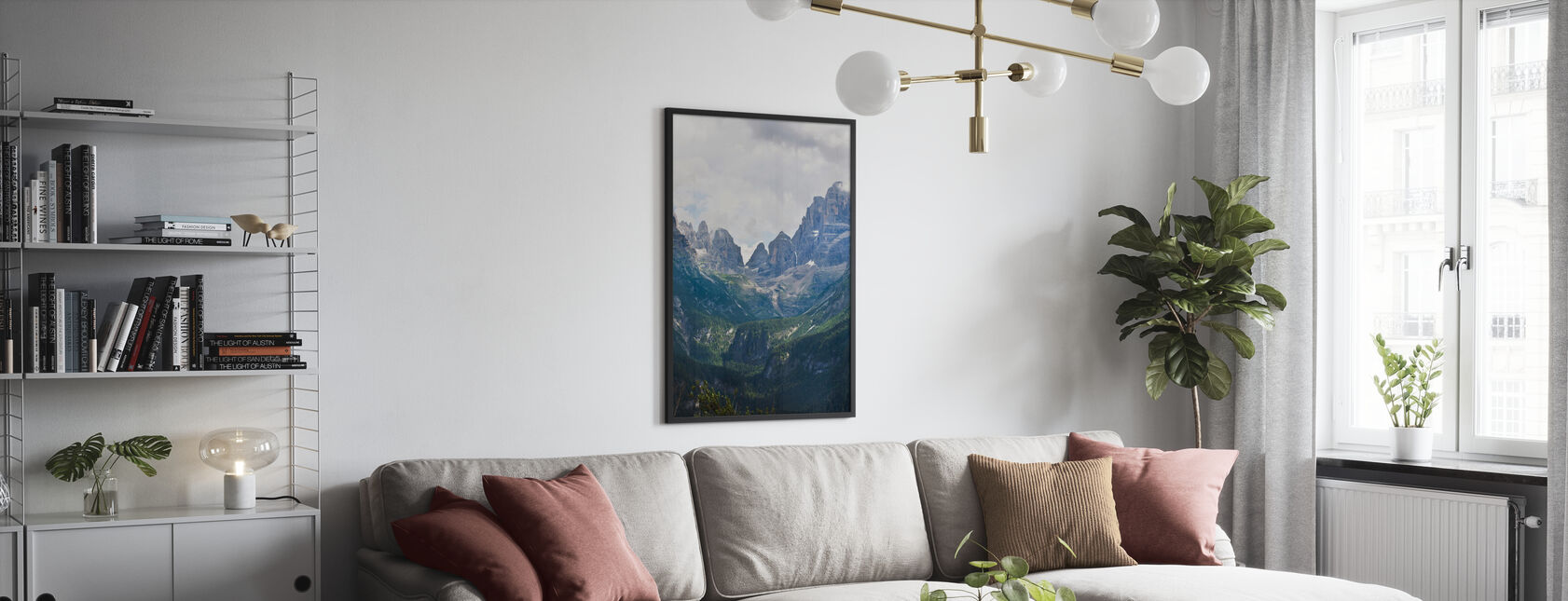 Madonna di Campiglio, Italy, Europe - Poster - Woonkamer
