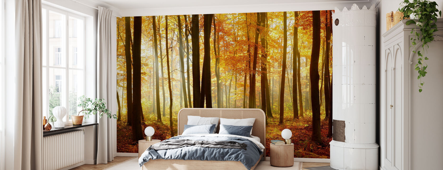 Japanese Forest - Wallpaper - Bedroom