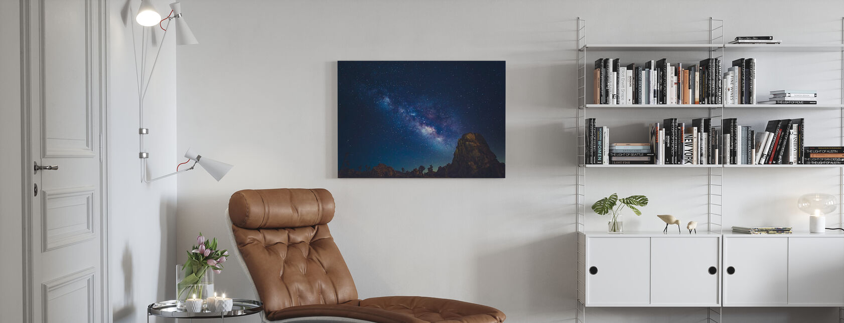 Stars of Joshua Tree, California - Canvas print - Living Room