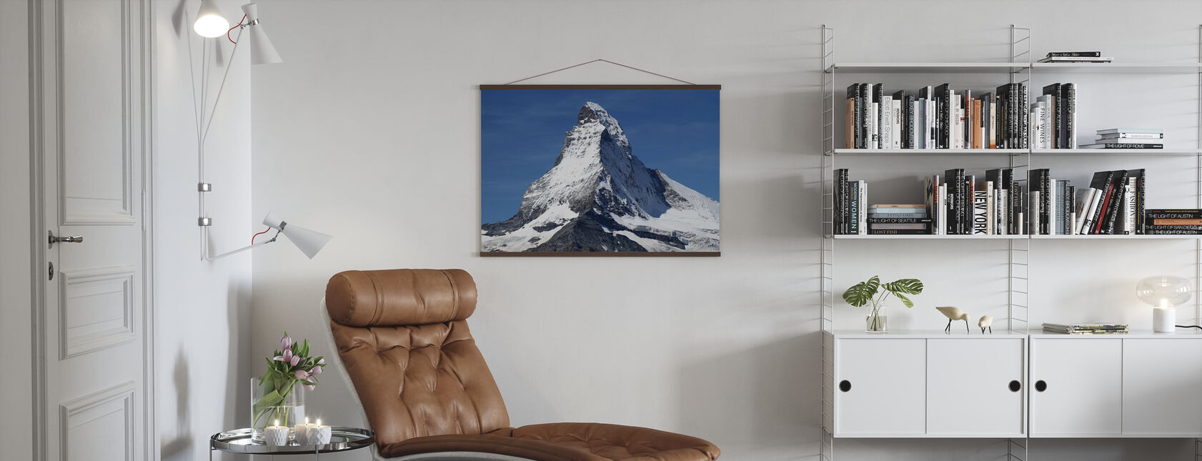 Matterhorn Mountain Peak - Poster - Living Room
