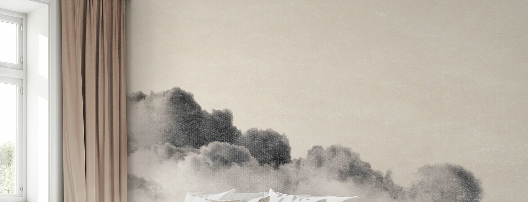 Filtr chmury gradientu - Tapeta - Sypialnia