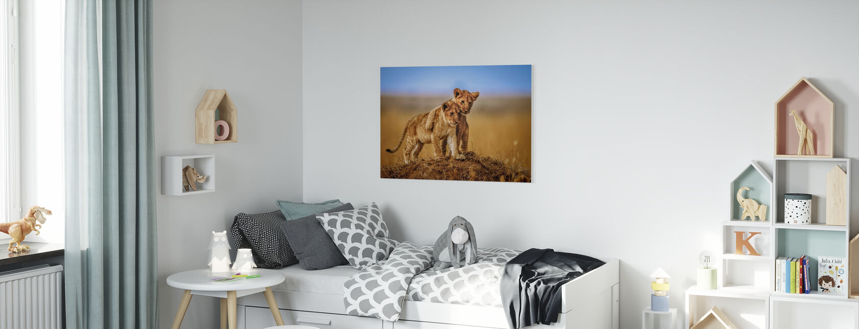 Brothers for Life - Canvas print - Kids Room