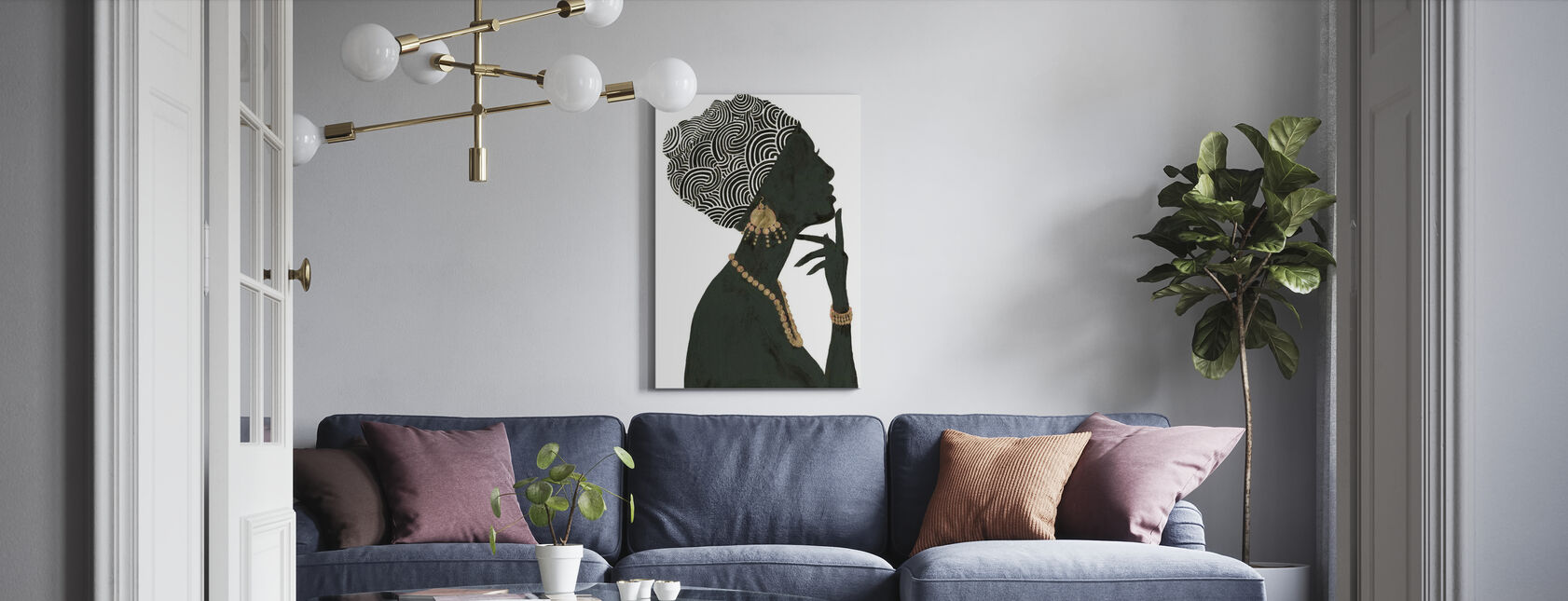 Graceful Majesty I - Canvas print - Living Room