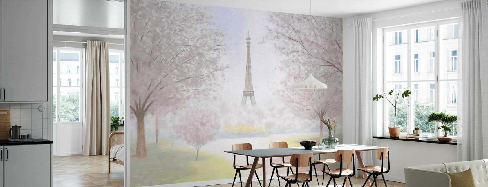 Pretty Paris - Wallpaper - Kitchen