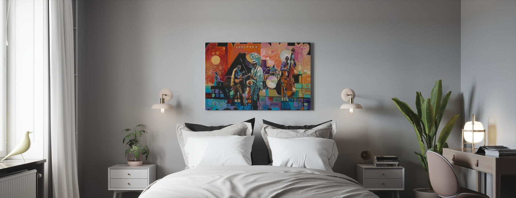Die Jazz - Canvas print - Slaapkamer