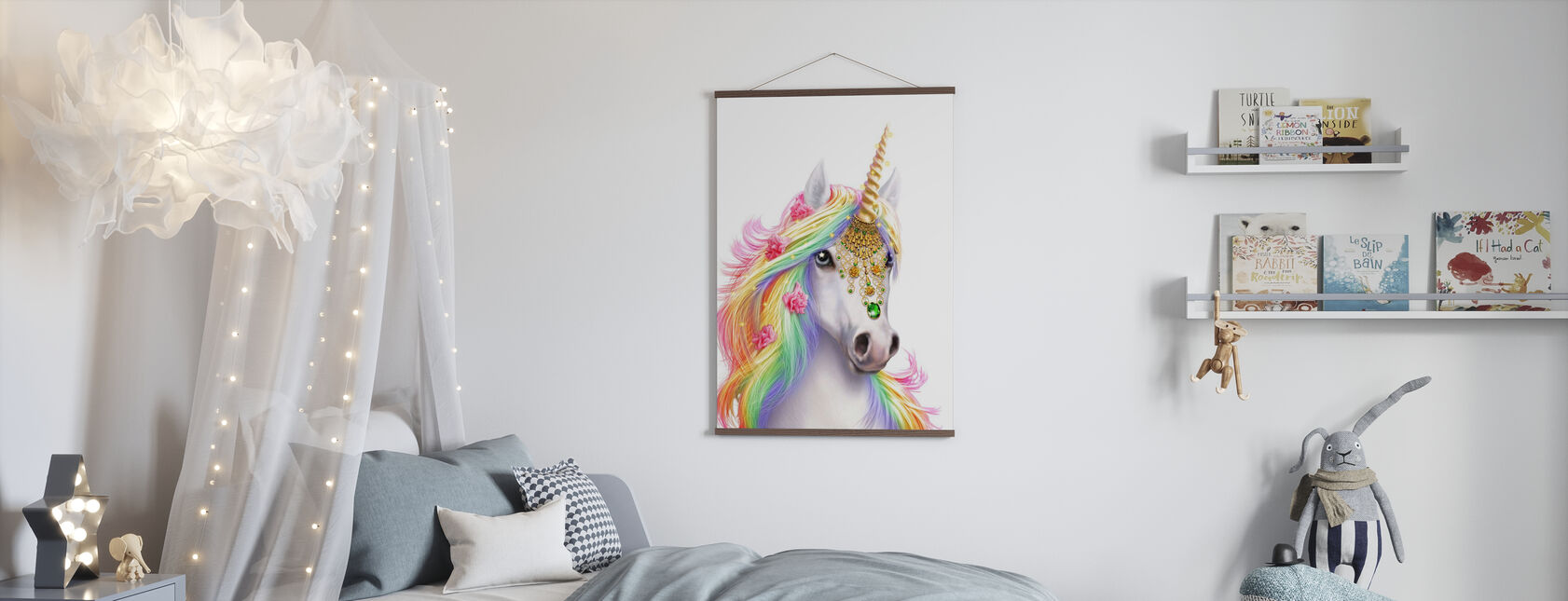Unicorno - Poster - Camera dei bambini