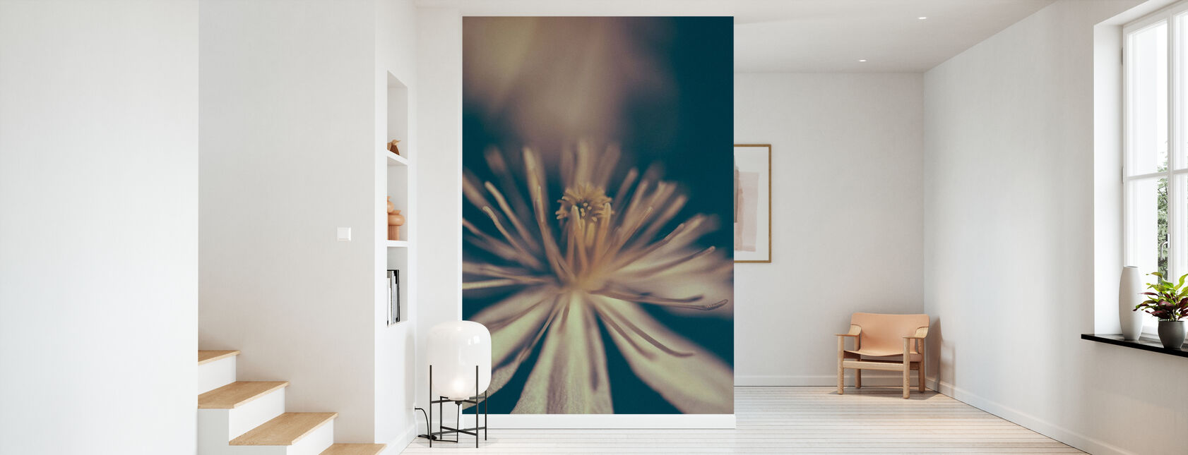 Retro Flower - Wallpaper - Hallway