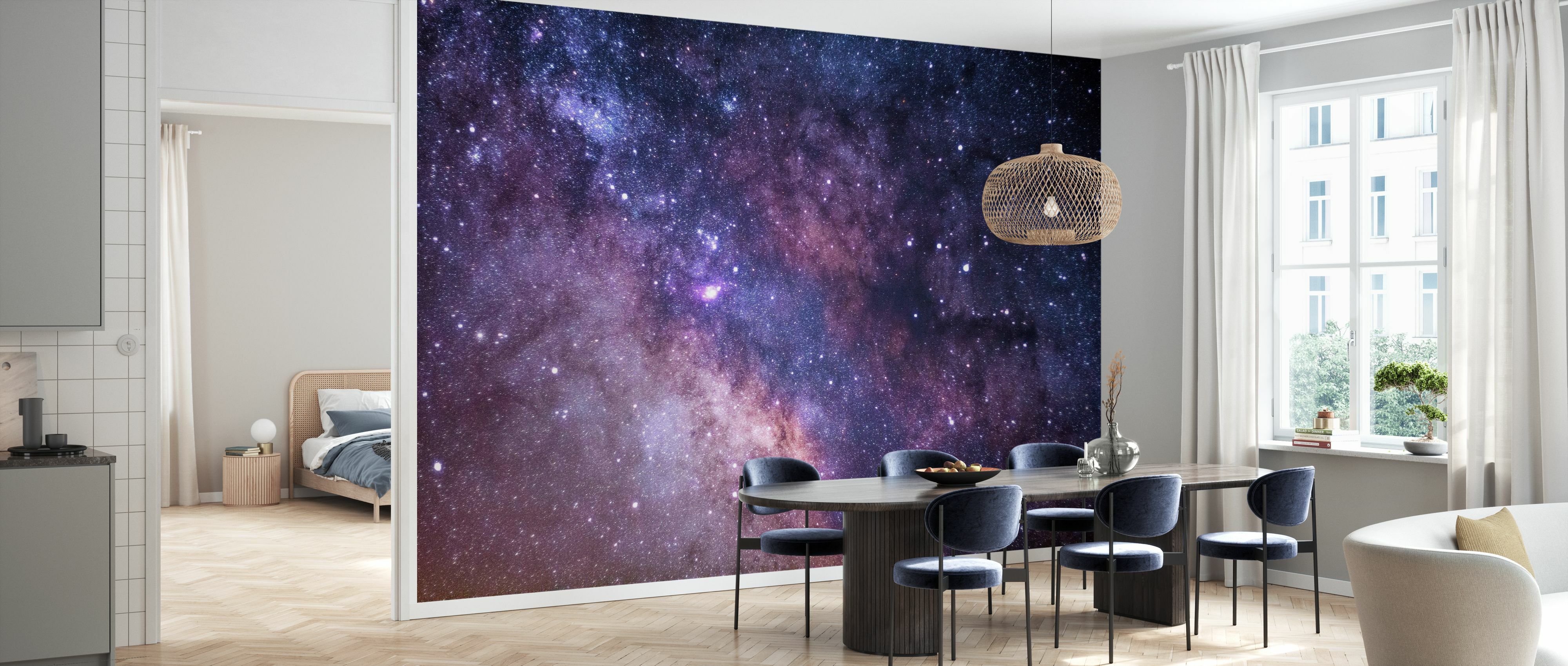 Alien Planet Star System in Space Wallpaper Mural Photo 44956041 budget paper 