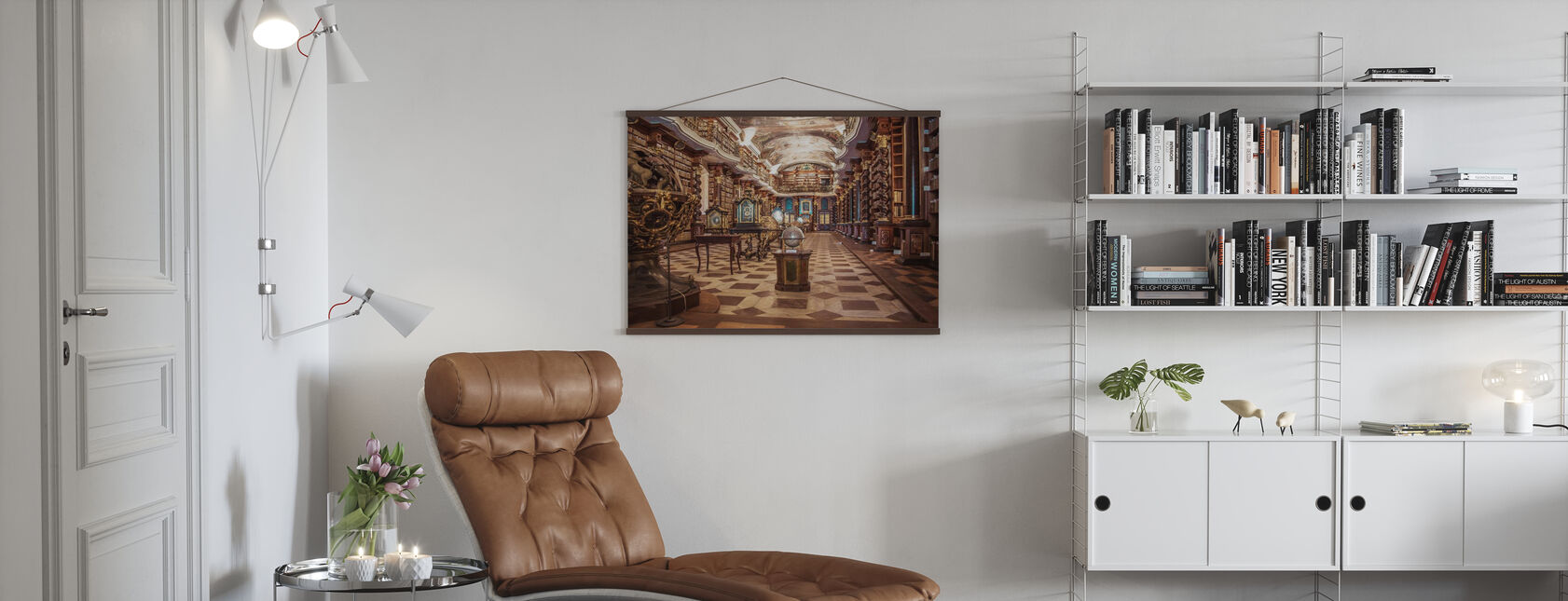 Library of Science - Poster - Living Room