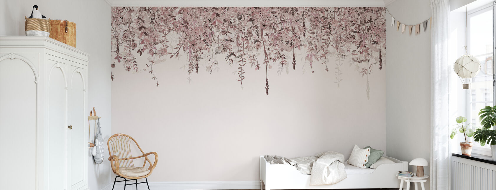 Enchanted Blush - Wallpaper - Kids Room