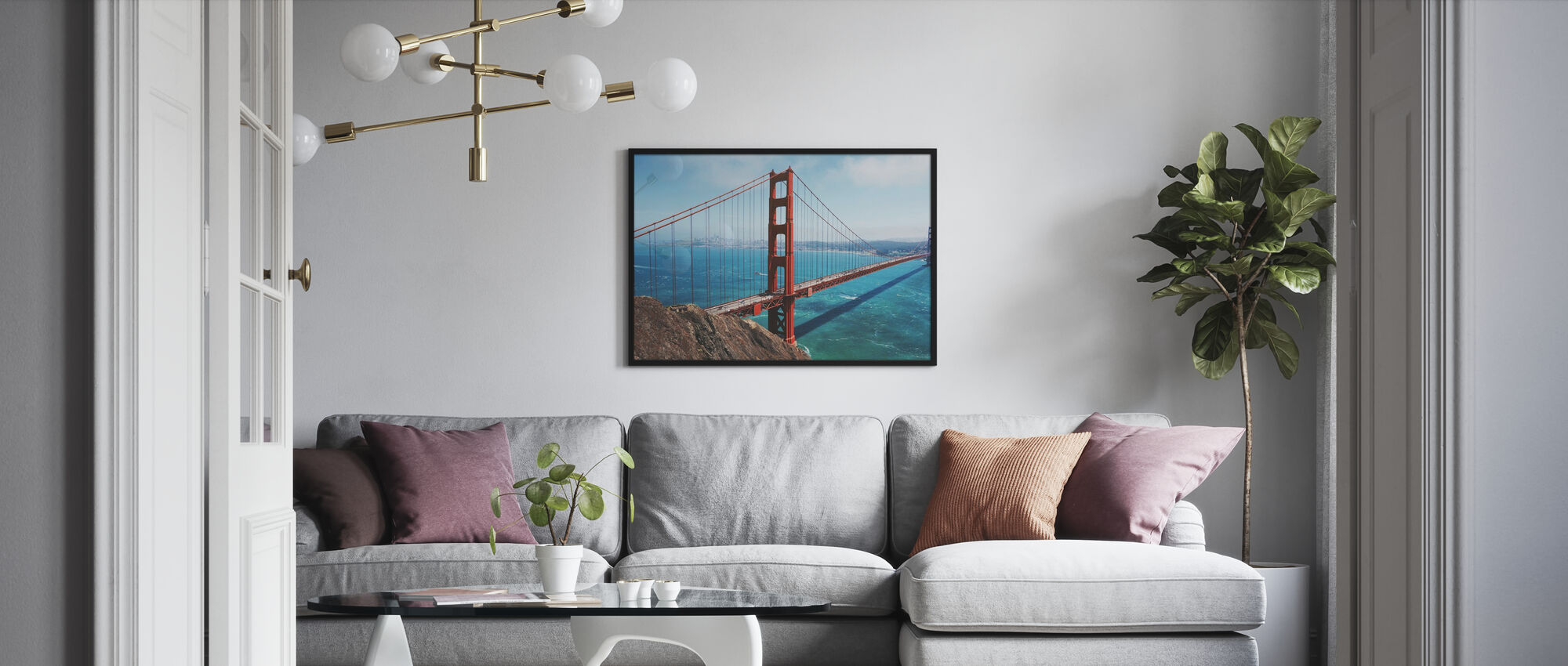 Golden Gate Bridge – beeindruckende Poster-Wandkunst – Photowall