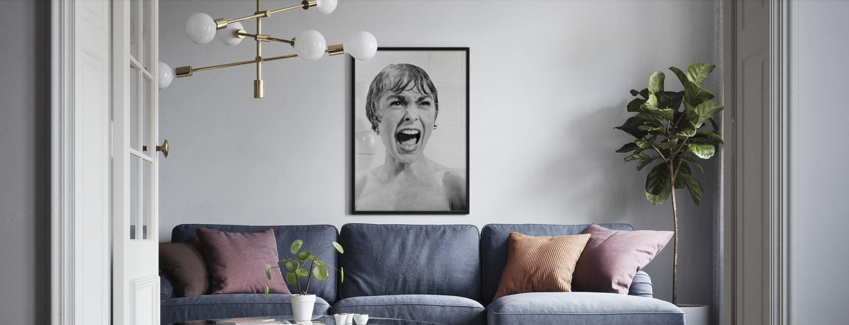 Janet Leigh in Psycho - Poster - Living Room