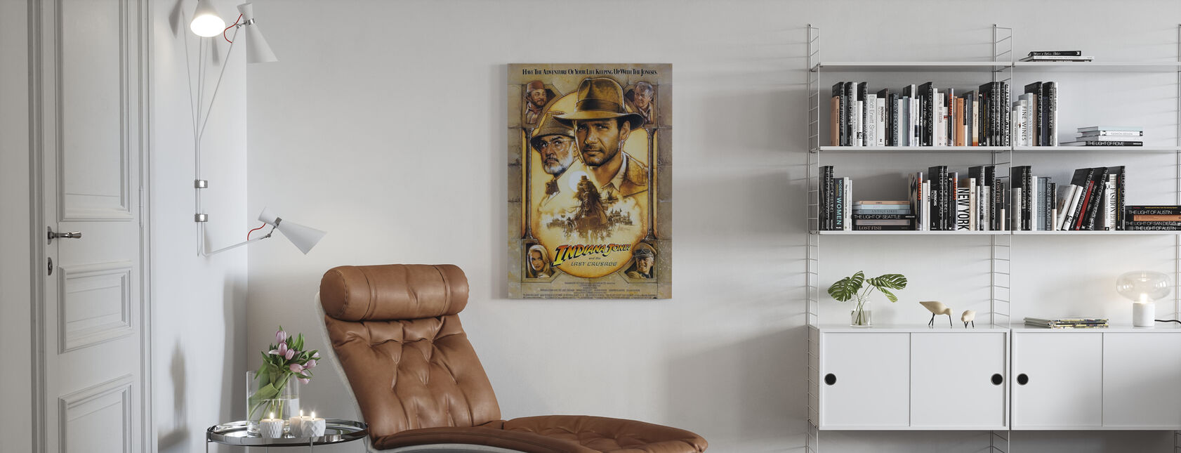Indiana Jones ja viimeinen ristiretki - Canvastaulu - Olohuone