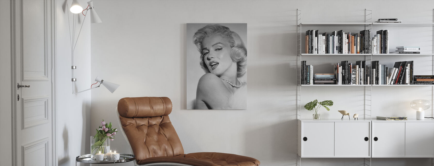 Marilyn Monroe II - Obraz na płótnie - Pokój dzienny