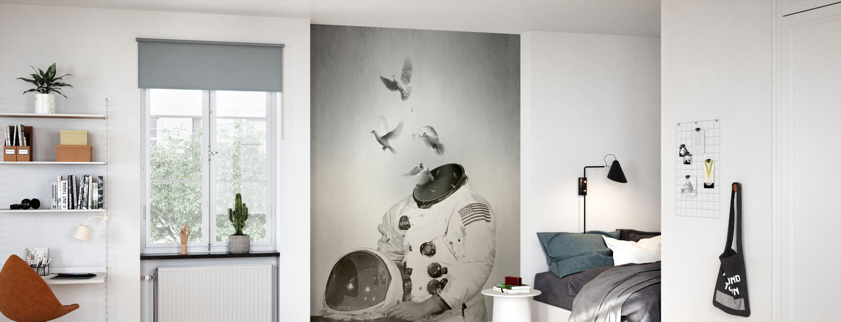 Doves - Wallpaper - Kids Room