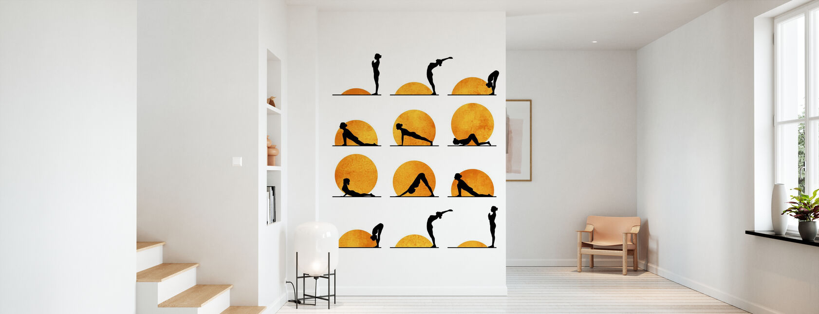 Yoga Sun - Wallpaper - Hallway