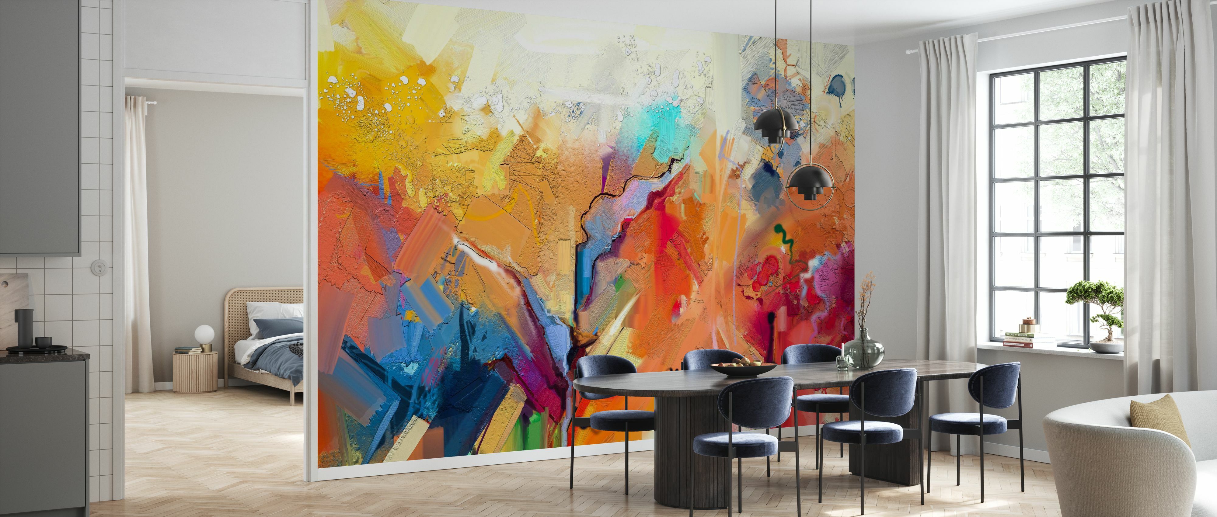 Modern Wall Art Decor: A Splash Of Colorful Creativity