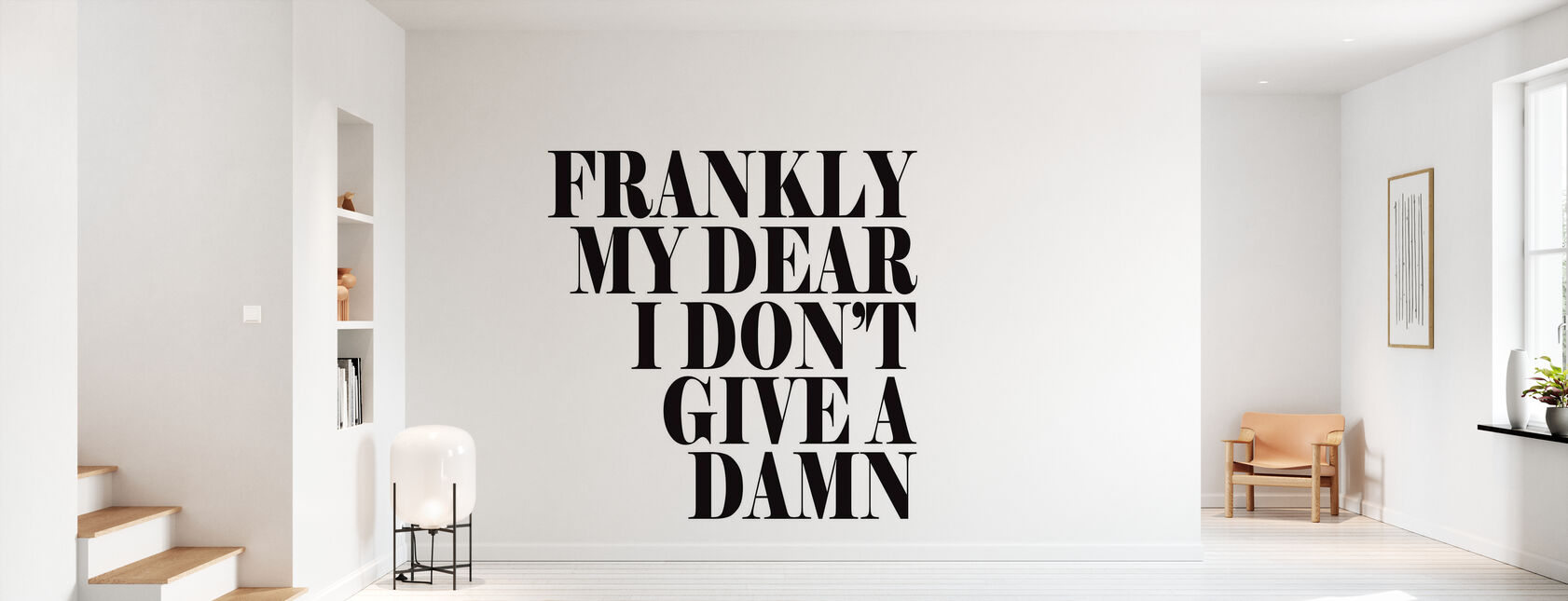 Frankly My Dear - Wallpaper - Hallway