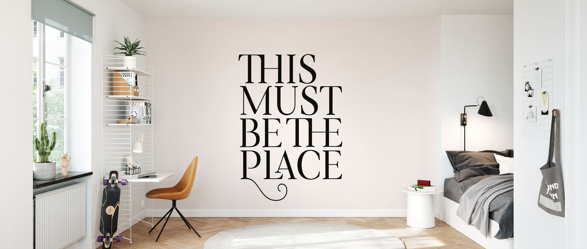 This Must Be the Place – lovely wall mural – Photowall